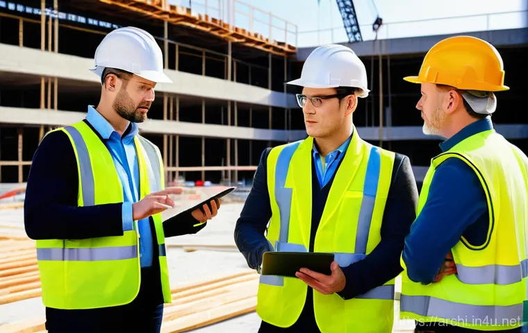 건축가의 커뮤니케이션 스킬 - **Prompt 1:** A diverse female architect, in her late 30s, with a thoughtful and empathetic expressi...